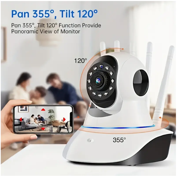 1080P HD Wireless WIFI IP Security Camera