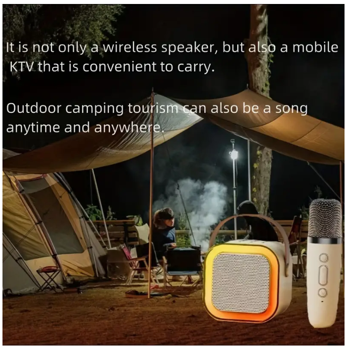 KaraokeLite 2-in-1 Wireless Speaker