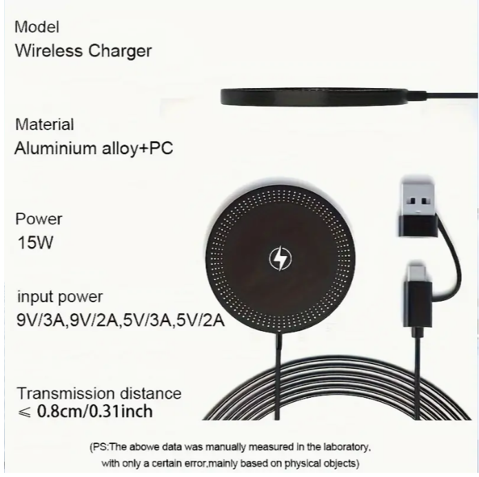 MagiCharge 15W Magnetic Wireless Charger