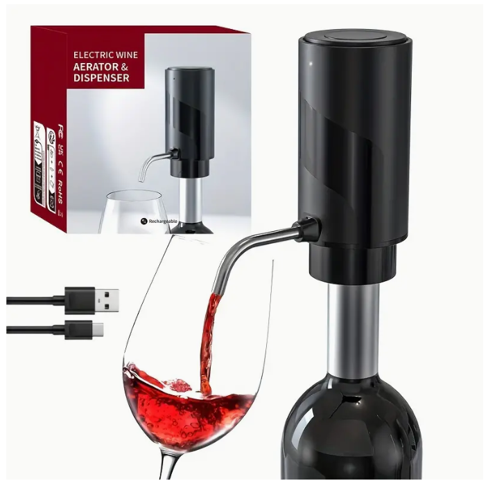 Electric Type-C Charging Wine Decanter