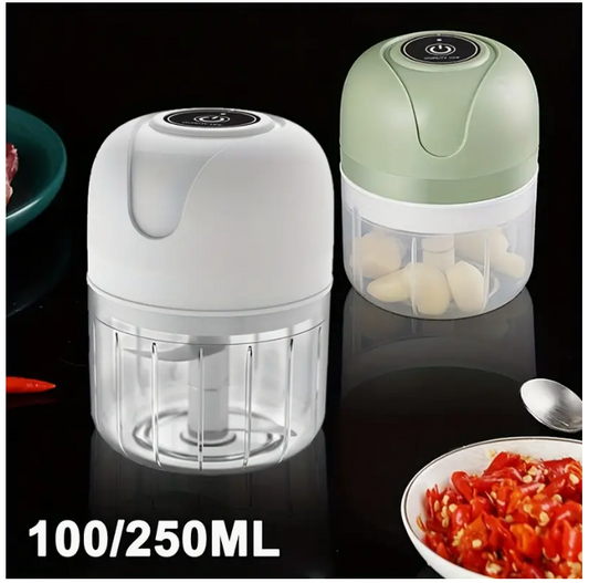 Home Wireless Mini Electric Onion and Garlic Shredder